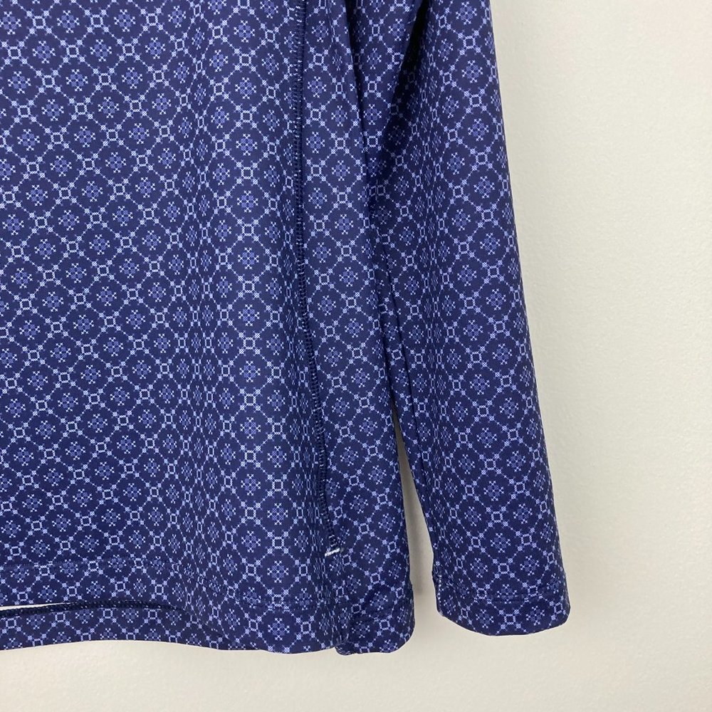 Peter Millar Raglan Perth Micro Print Quarter Zip… - image 5